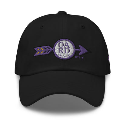 O.A.R.D. Premium Dad Hat Purple/Black/Gold