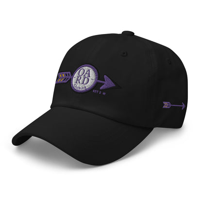 O.A.R.D. Premium Dad Hat Purple/Black/Gold