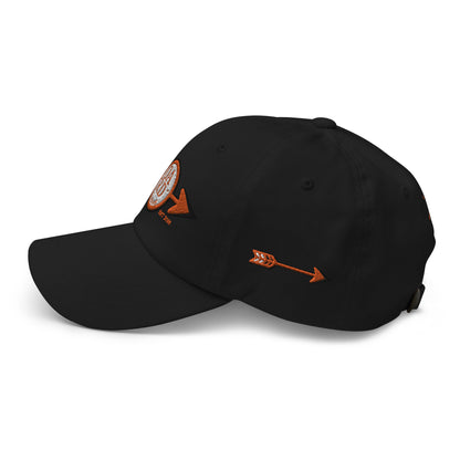 O.A.R.D. Premium dad hat Orange/Black/White