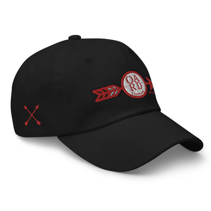 O.A.R.D. Premium Dad Hat Red/Grey/Black