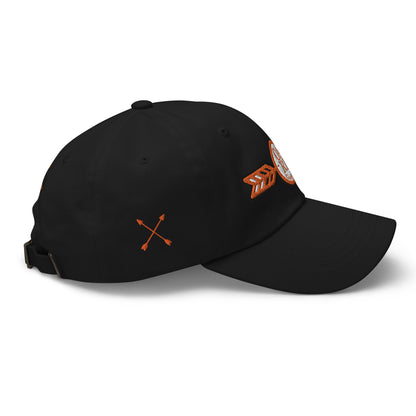 O.A.R.D. Premium dad hat Orange/Black/White