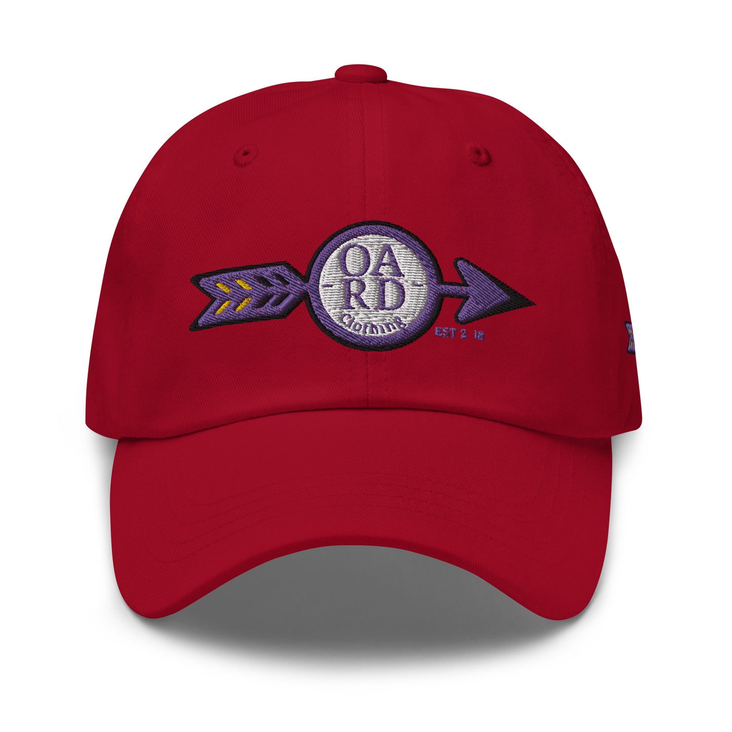 O.A.R.D. Premium Dad Hat Purple/Black/Gold