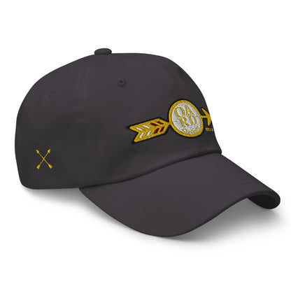 O.A.R.D. Premium Dad Hat Maroon/Gold/Black