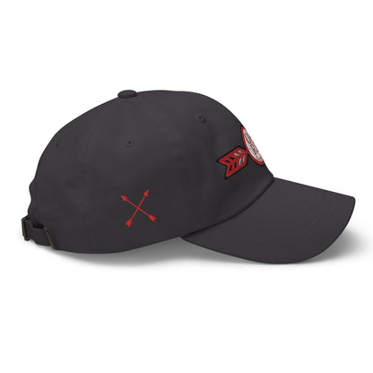 O.A.R.D. Premium Dad Hat Red/Grey/Black