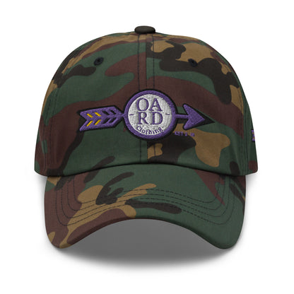 O.A.R.D. Premium Dad Hat Purple/Black/Gold