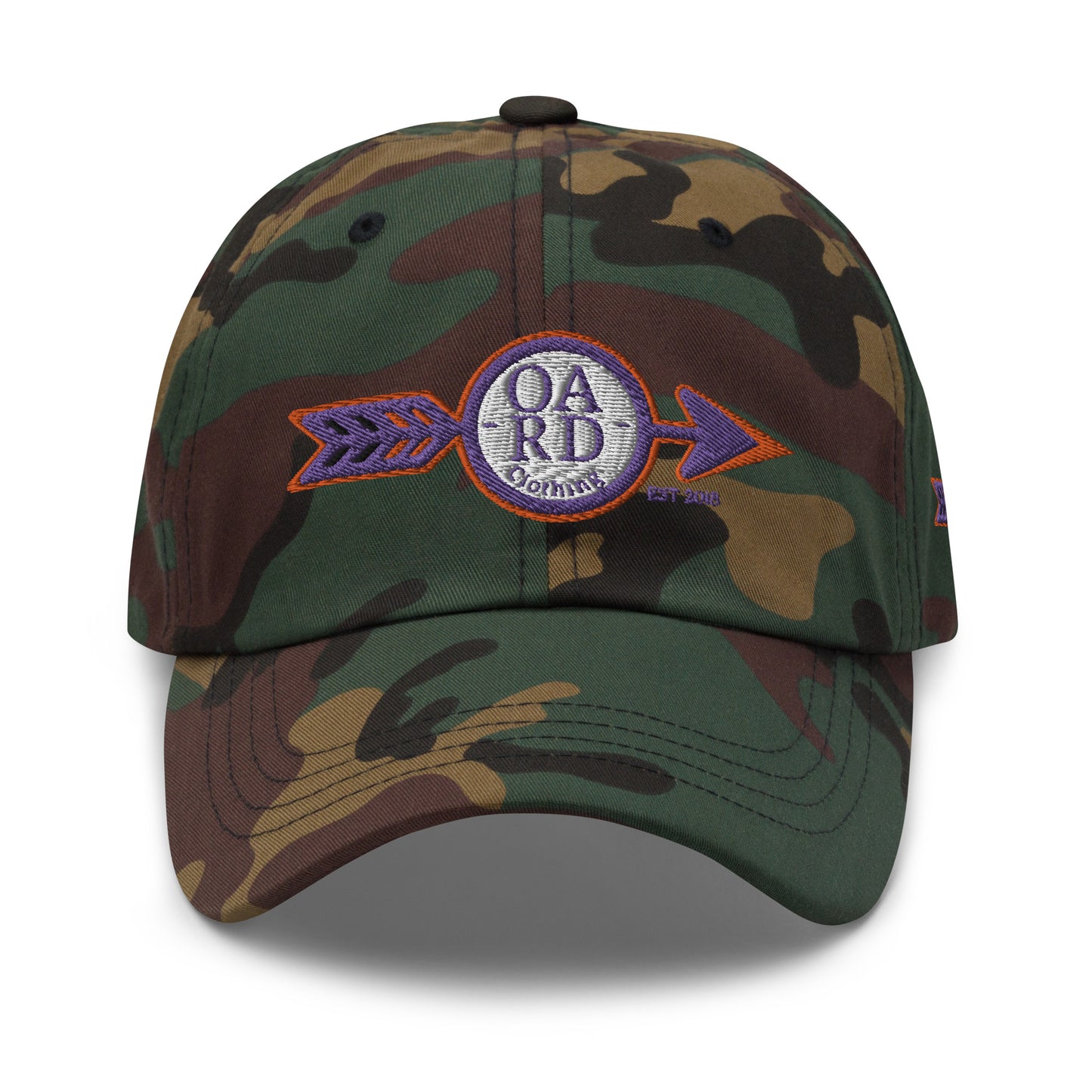 O.A.R.D. Premium Dad Hat Purple/Orange/Black