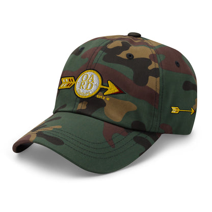 O.A.R.D. Premium Dad Hat Maroon/Gold/Black