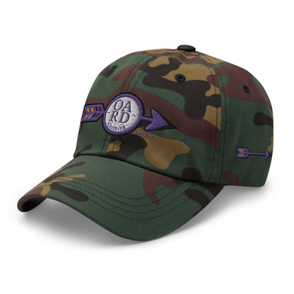 O.A.R.D. Premium Dad Hat Purple/Black/Gold