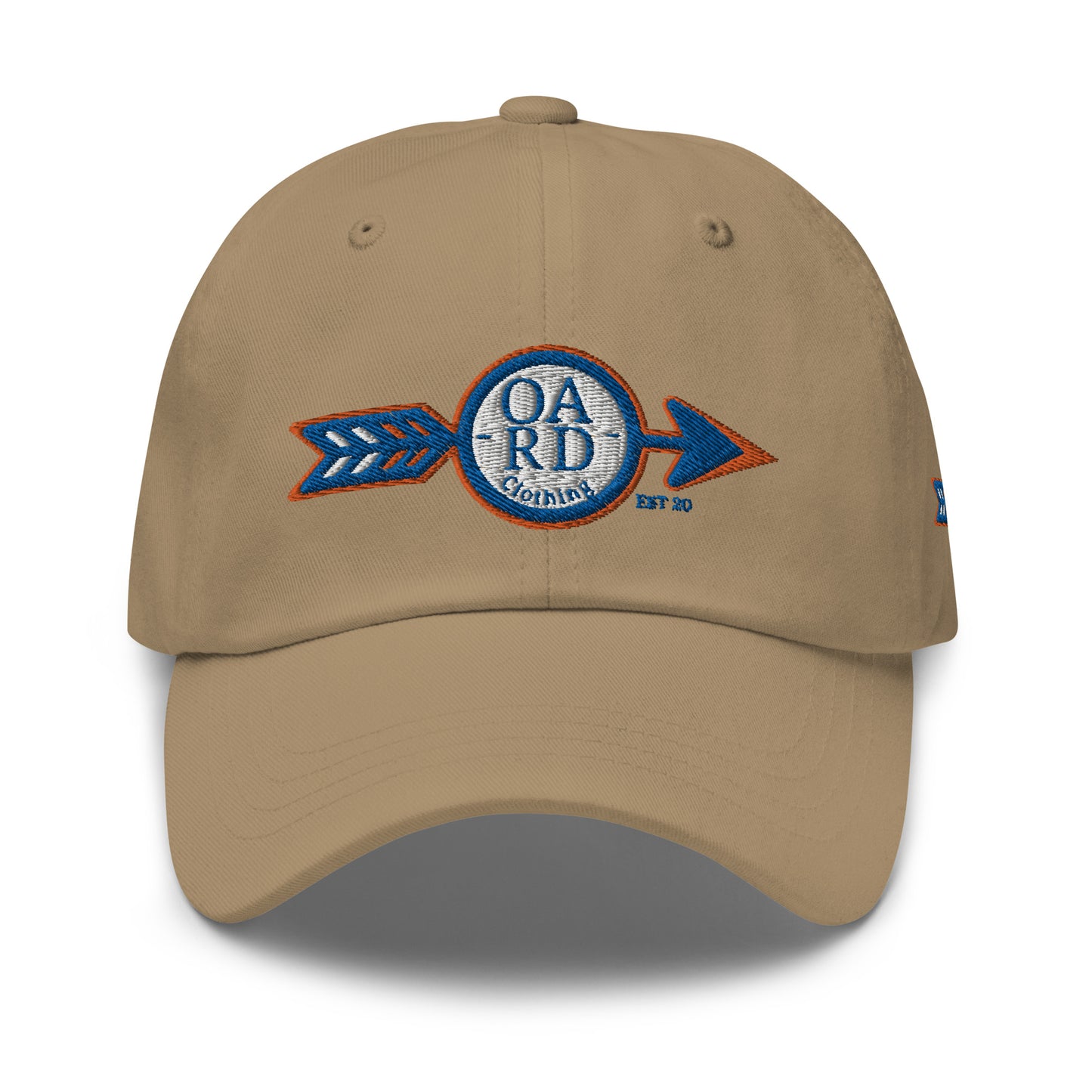 O.A.R.D. Premium Dad Hat Blue/Orange/White