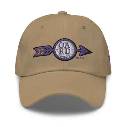 O.A.R.D. Premium Dad Hat Purple/Black/Gold