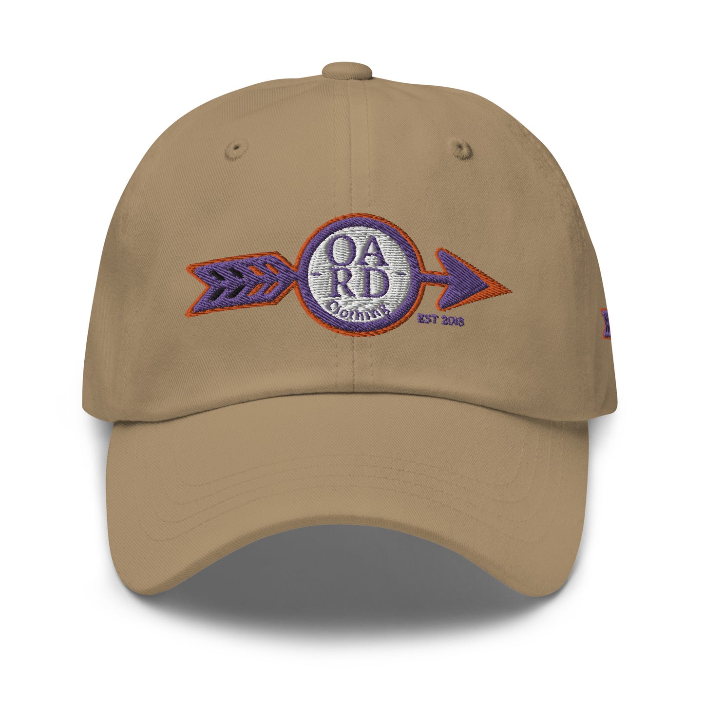 O.A.R.D. Premium Dad Hat Purple/Orange/Black