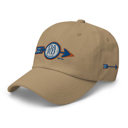 O.A.R.D. Premium Dad Hat Blue/Orange/White