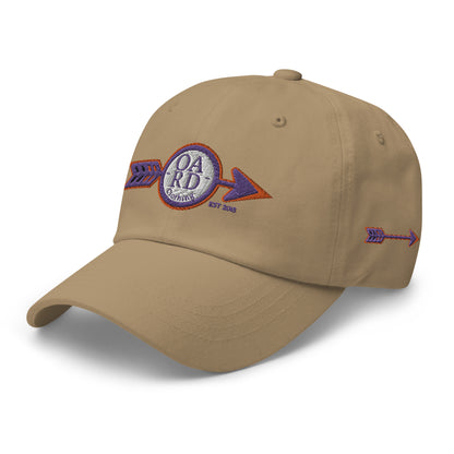 O.A.R.D. Premium Dad Hat Purple/Orange/Black