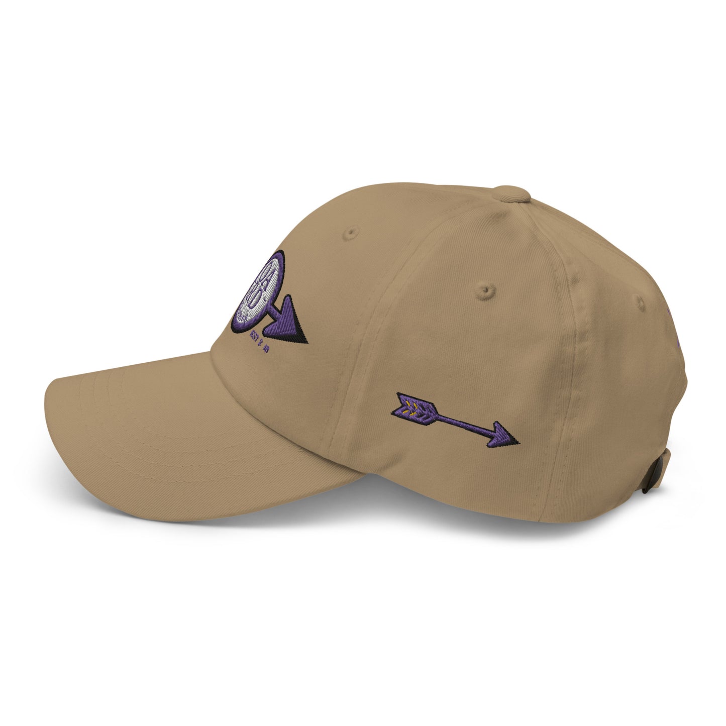 O.A.R.D. Premium Dad Hat Purple/Black/Gold