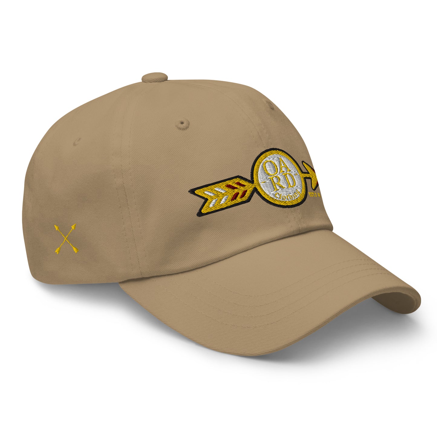 O.A.R.D. Premium Dad Hat Maroon/Gold/Black