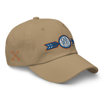 O.A.R.D. Premium Dad Hat Blue/Orange/White