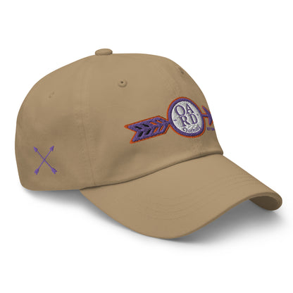 O.A.R.D. Premium Dad Hat Purple/Orange/Black