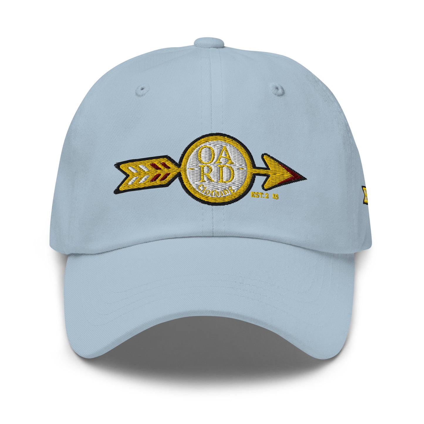 O.A.R.D. Premium Dad Hat Maroon/Gold/Black