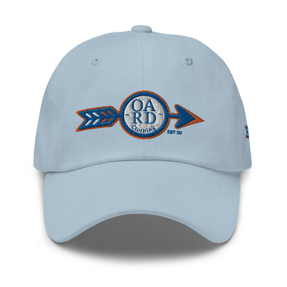 O.A.R.D. Premium Dad Hat Blue/Orange/White