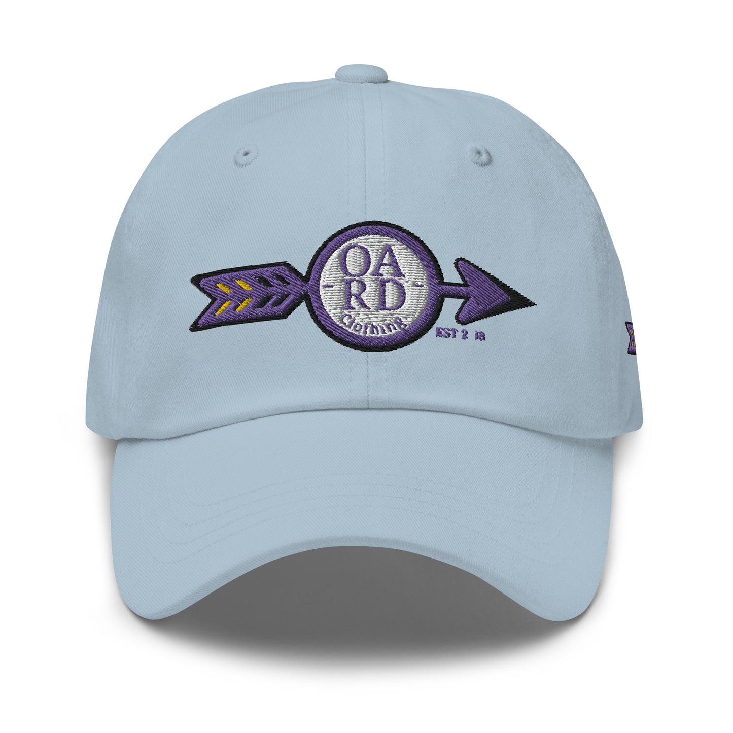 O.A.R.D. Premium Dad Hat Purple/Black/Gold