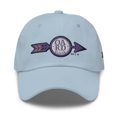 O.A.R.D. Premium Dad Hat Purple/Black/Gold