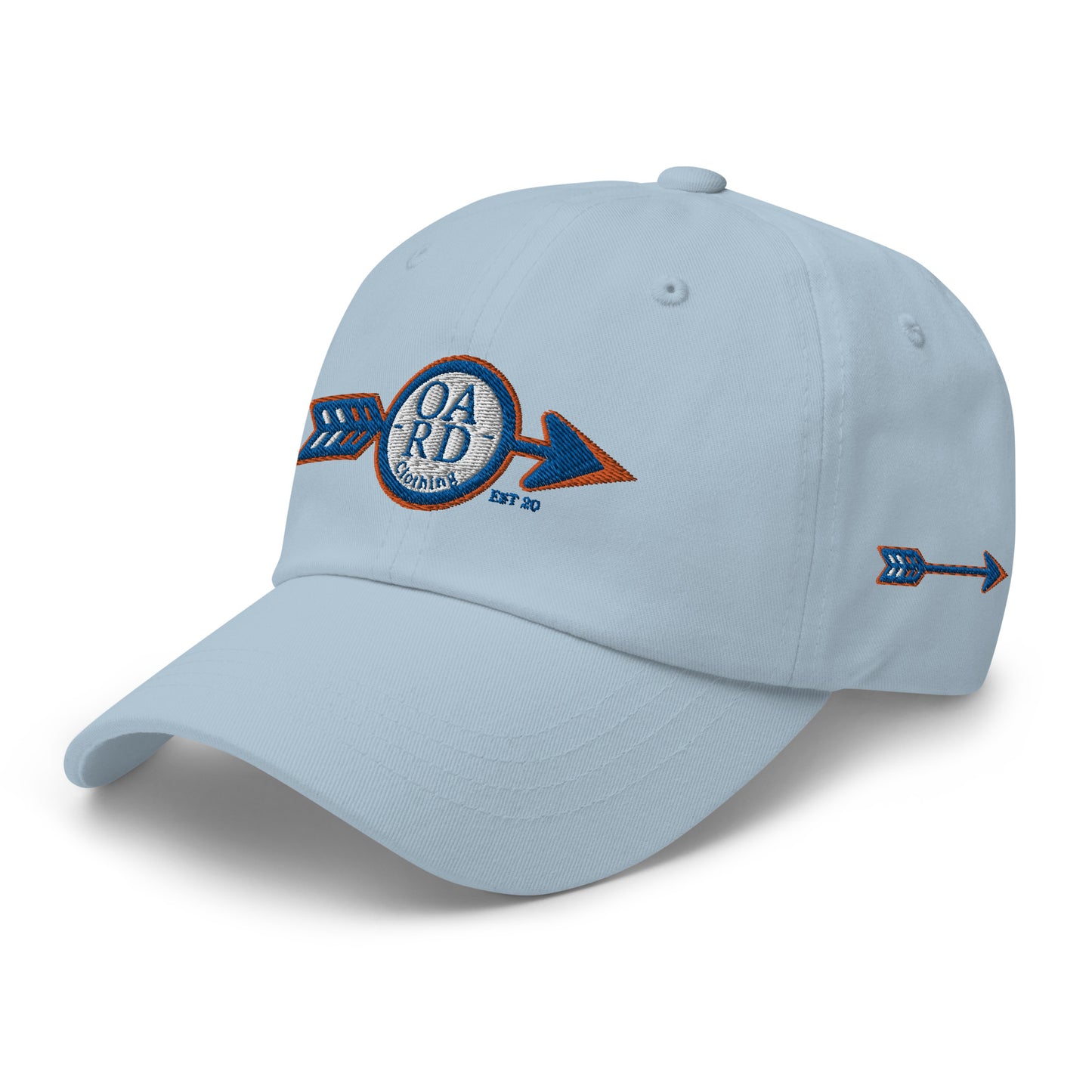 O.A.R.D. Premium Dad Hat Blue/Orange/White