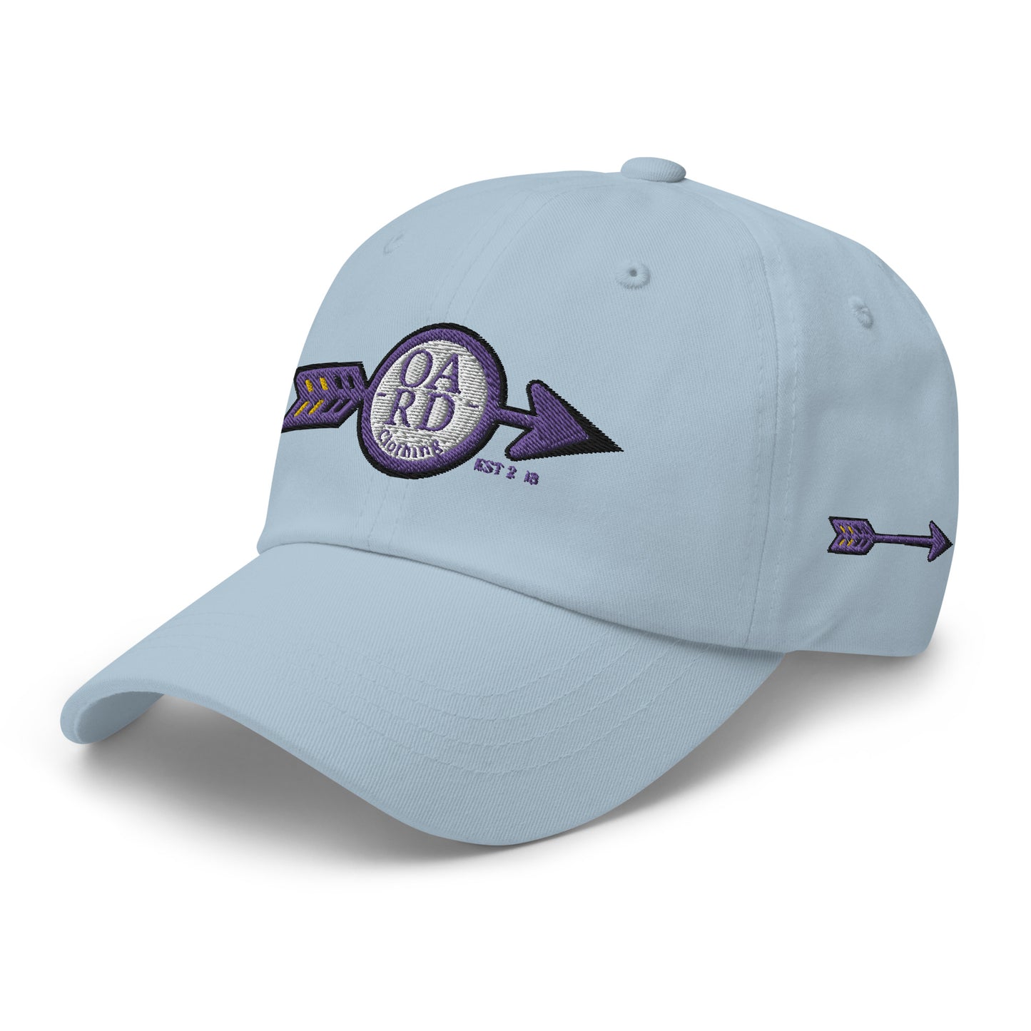 O.A.R.D. Premium Dad Hat Purple/Black/Gold