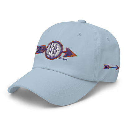 O.A.R.D. Premium Dad Hat Purple/Orange/Black