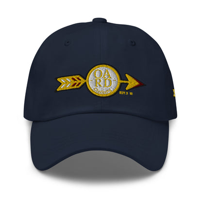 O.A.R.D. Premium Dad Hat Maroon/Gold/Black