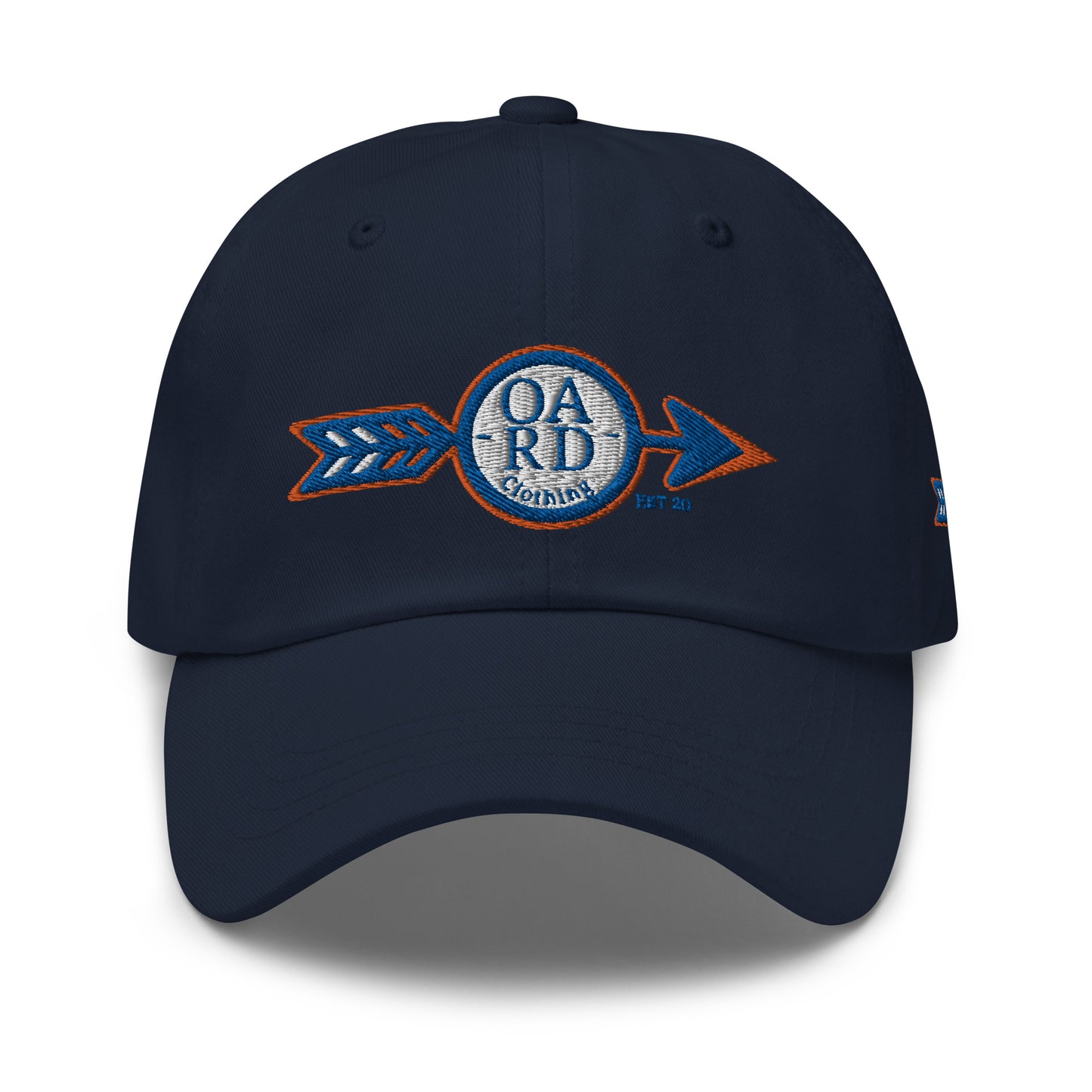 O.A.R.D. Premium Dad Hat Blue/Orange/White