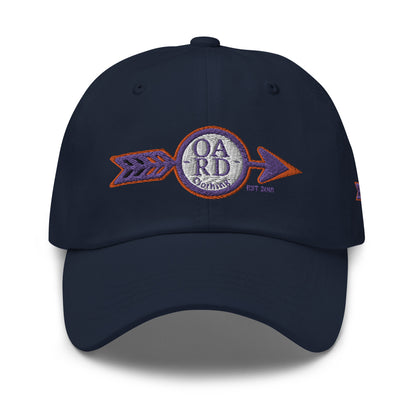 O.A.R.D. Premium Dad Hat Purple/Orange/Black