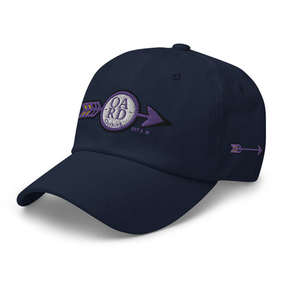 O.A.R.D. Premium Dad Hat Purple/Black/Gold