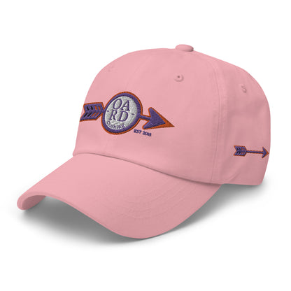 O.A.R.D. Premium Dad Hat Purple/Orange/Black