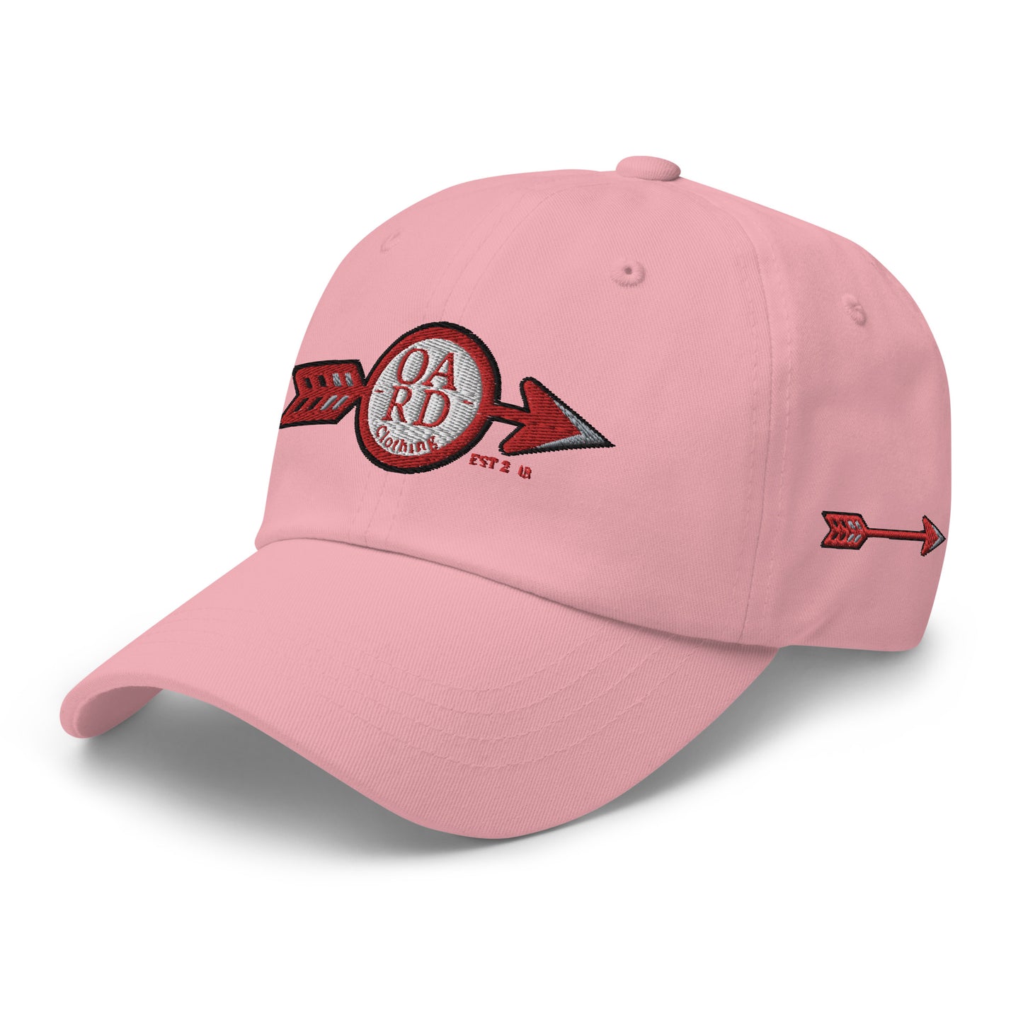 O.A.R.D. Premium Dad Hat Red/Grey/Black