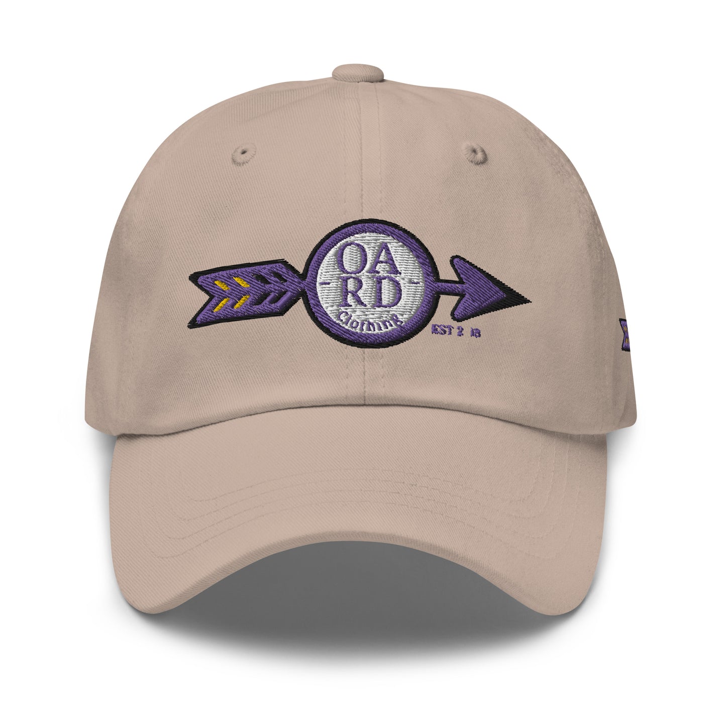 O.A.R.D. Premium Dad Hat Purple/Black/Gold