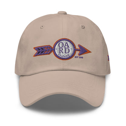 O.A.R.D. Premium Dad Hat Purple/Orange/Black