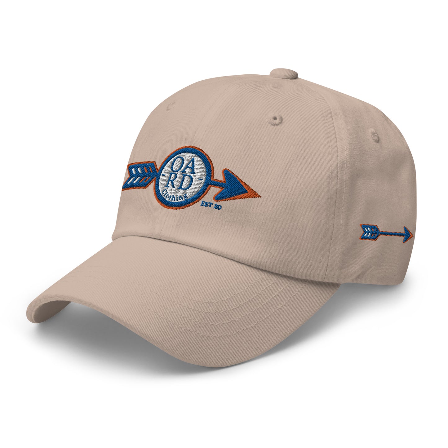 O.A.R.D. Premium Dad Hat Blue/Orange/White