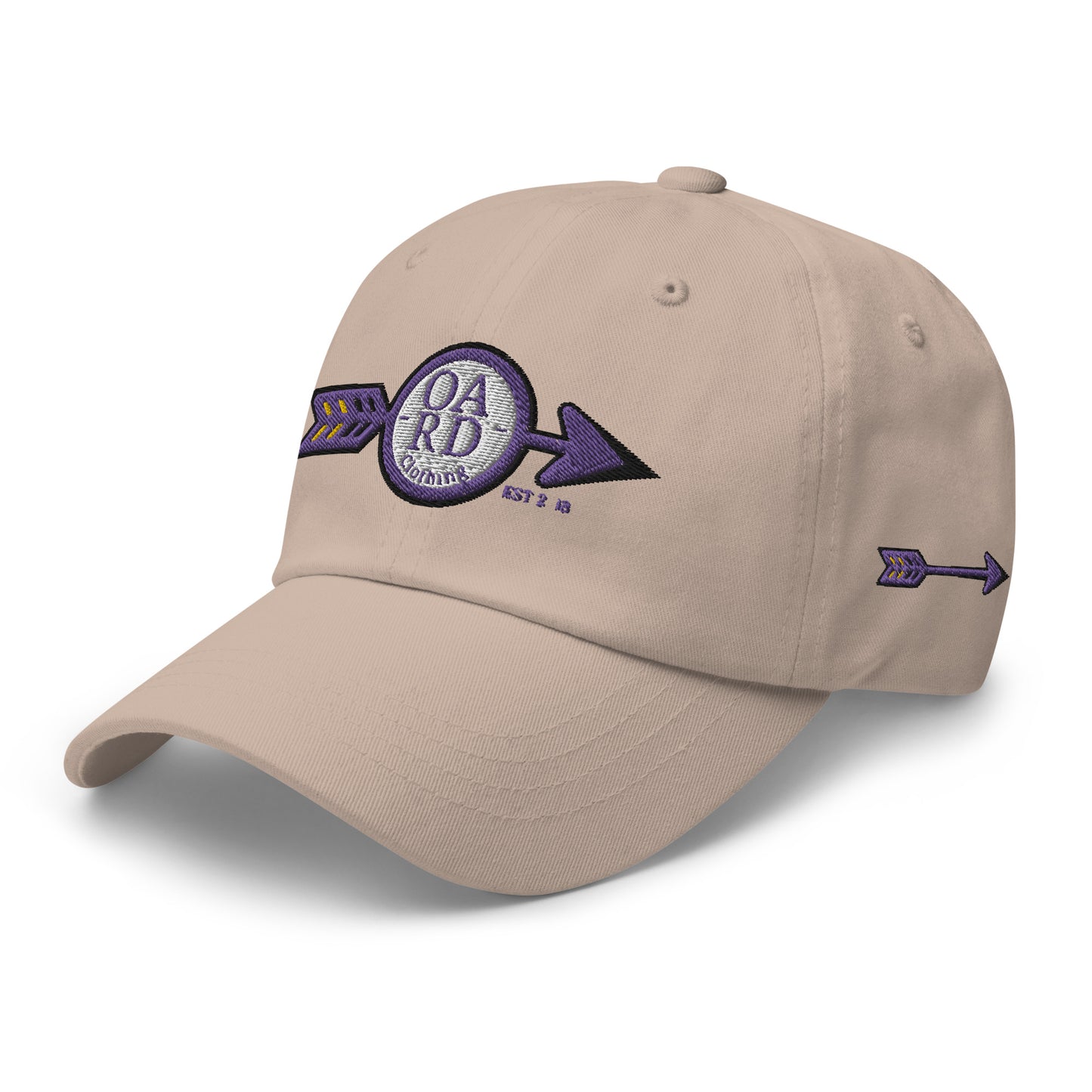 O.A.R.D. Premium Dad Hat Purple/Black/Gold