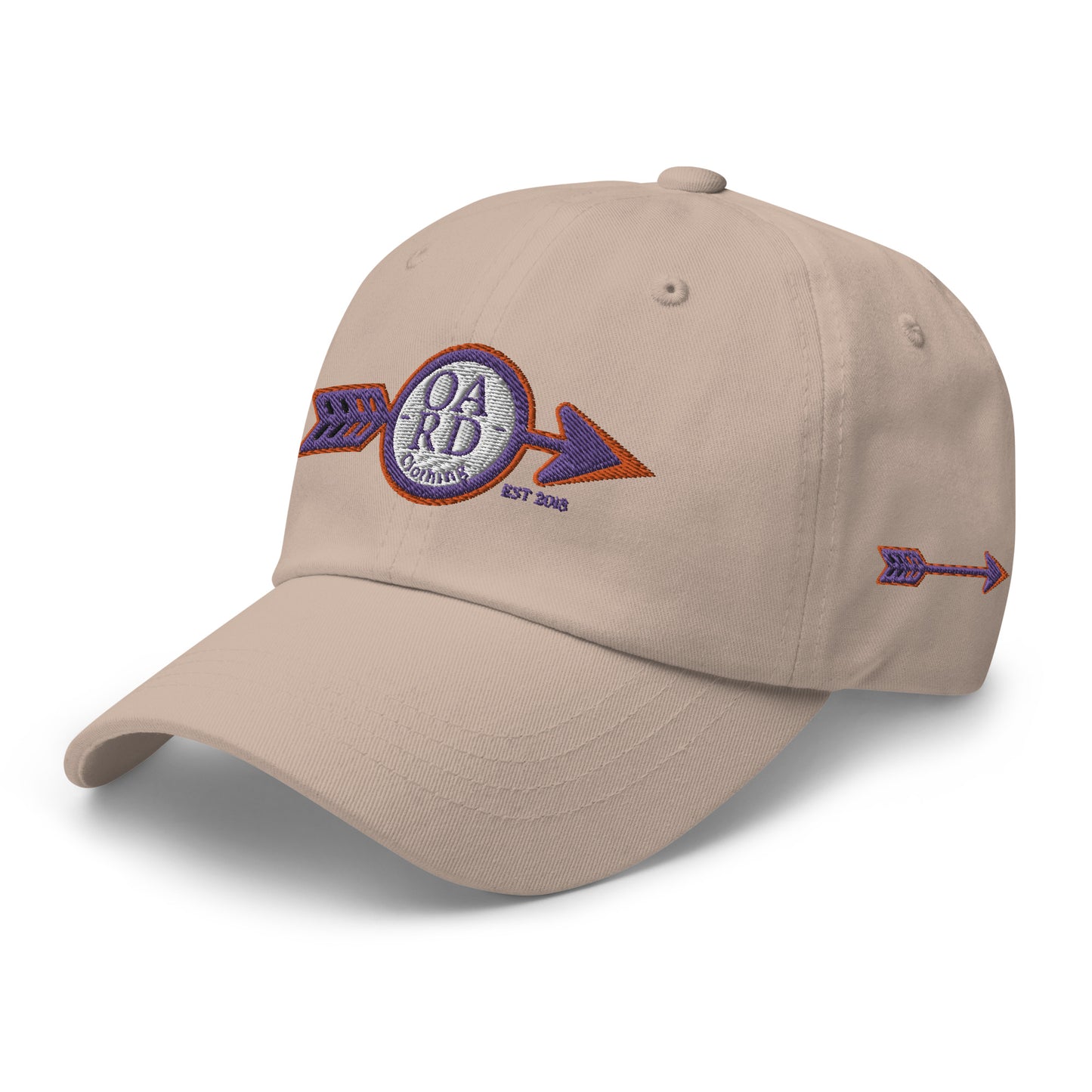 O.A.R.D. Premium Dad Hat Purple/Orange/Black