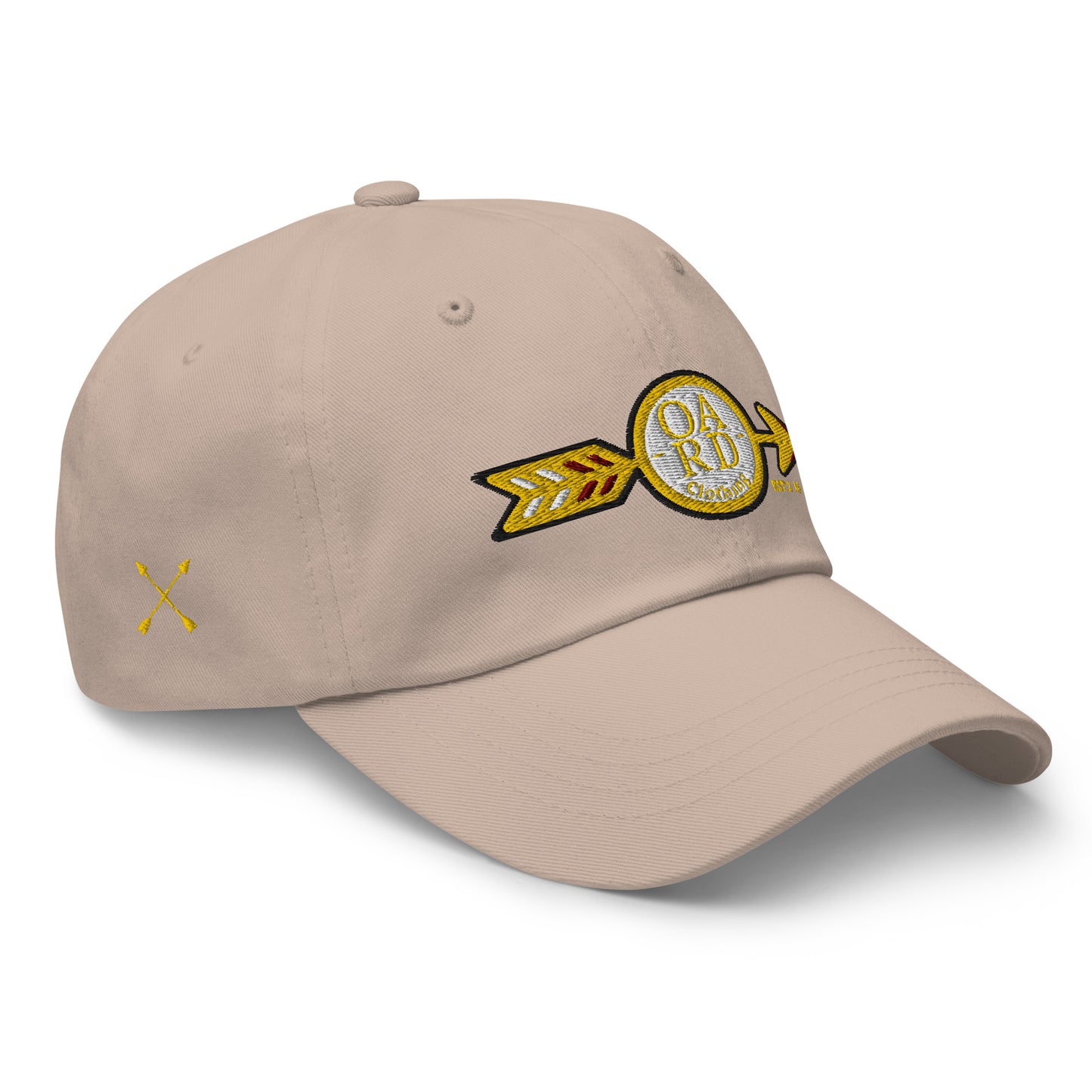 O.A.R.D. Premium Dad Hat Maroon/Gold/Black