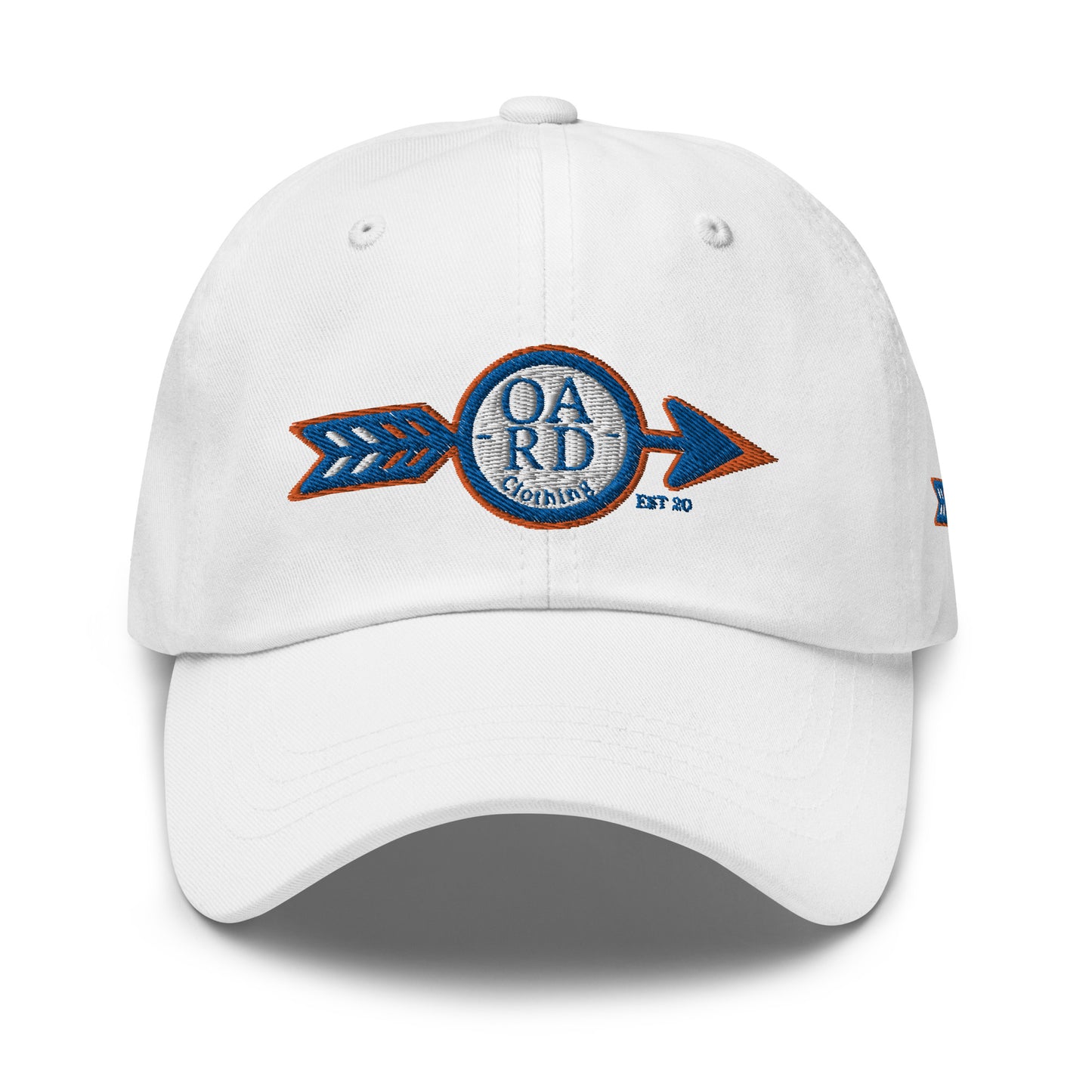 O.A.R.D. Premium Dad Hat Blue/Orange/White