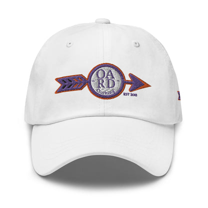 O.A.R.D. Premium Dad Hat Purple/Orange/Black