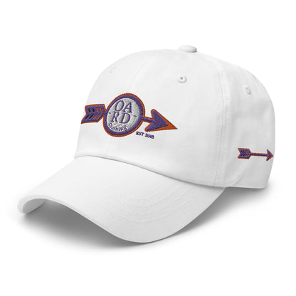 O.A.R.D. Premium Dad Hat Purple/Orange/Black