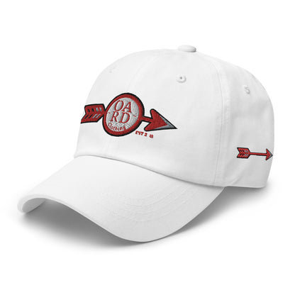 O.A.R.D. Premium Dad Hat Red/Grey/Black