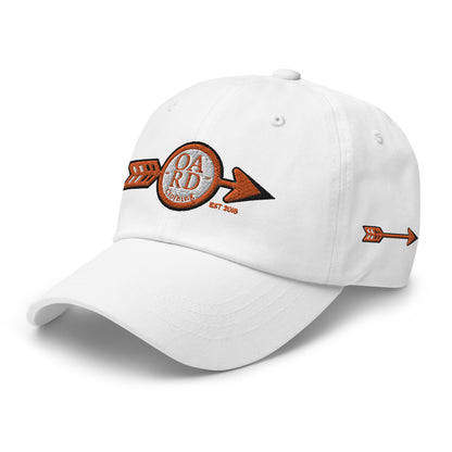 O.A.R.D. Premium dad hat Orange/Black/White