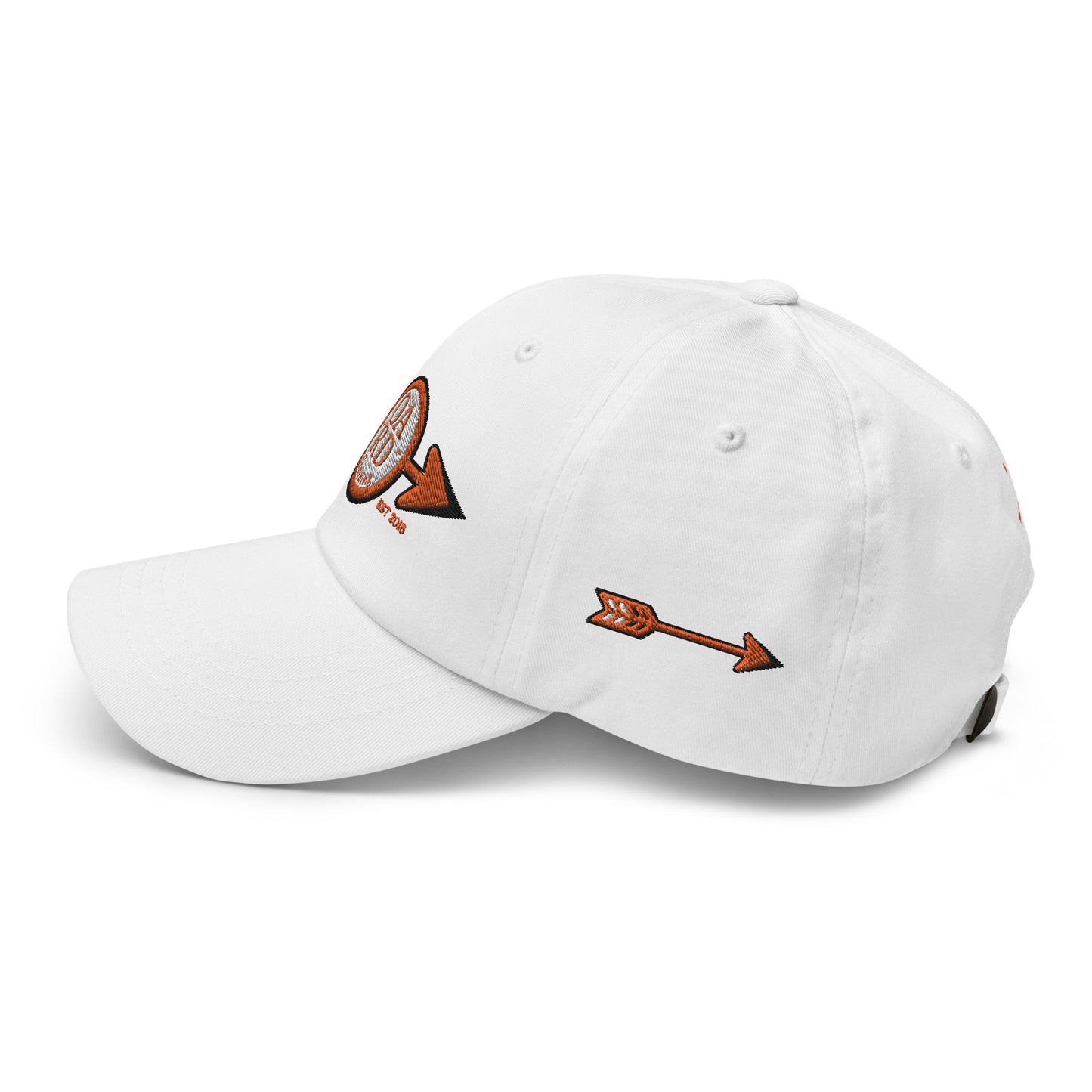 O.A.R.D. Premium dad hat Orange/Black/White