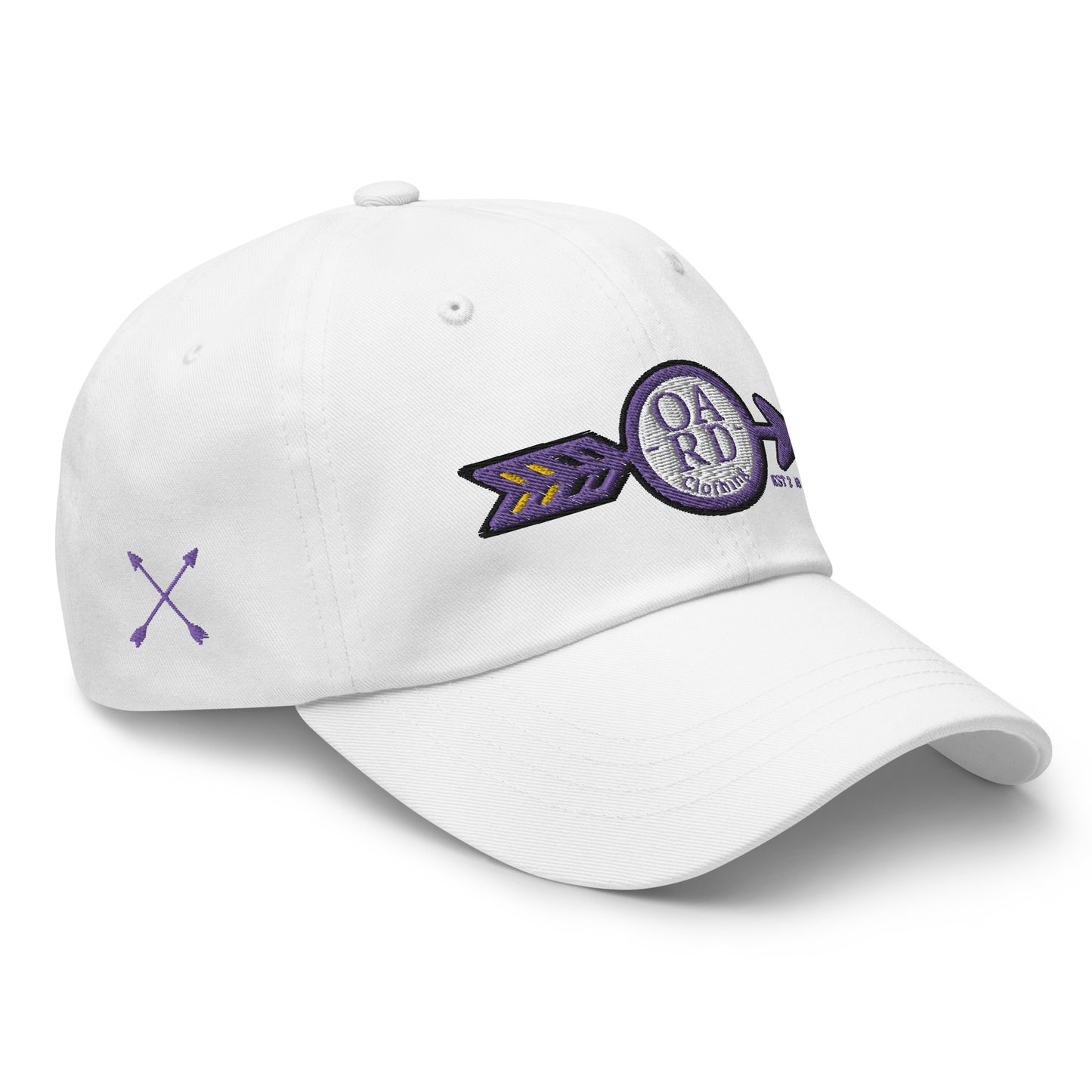 O.A.R.D. Premium Dad Hat Purple/Black/Gold