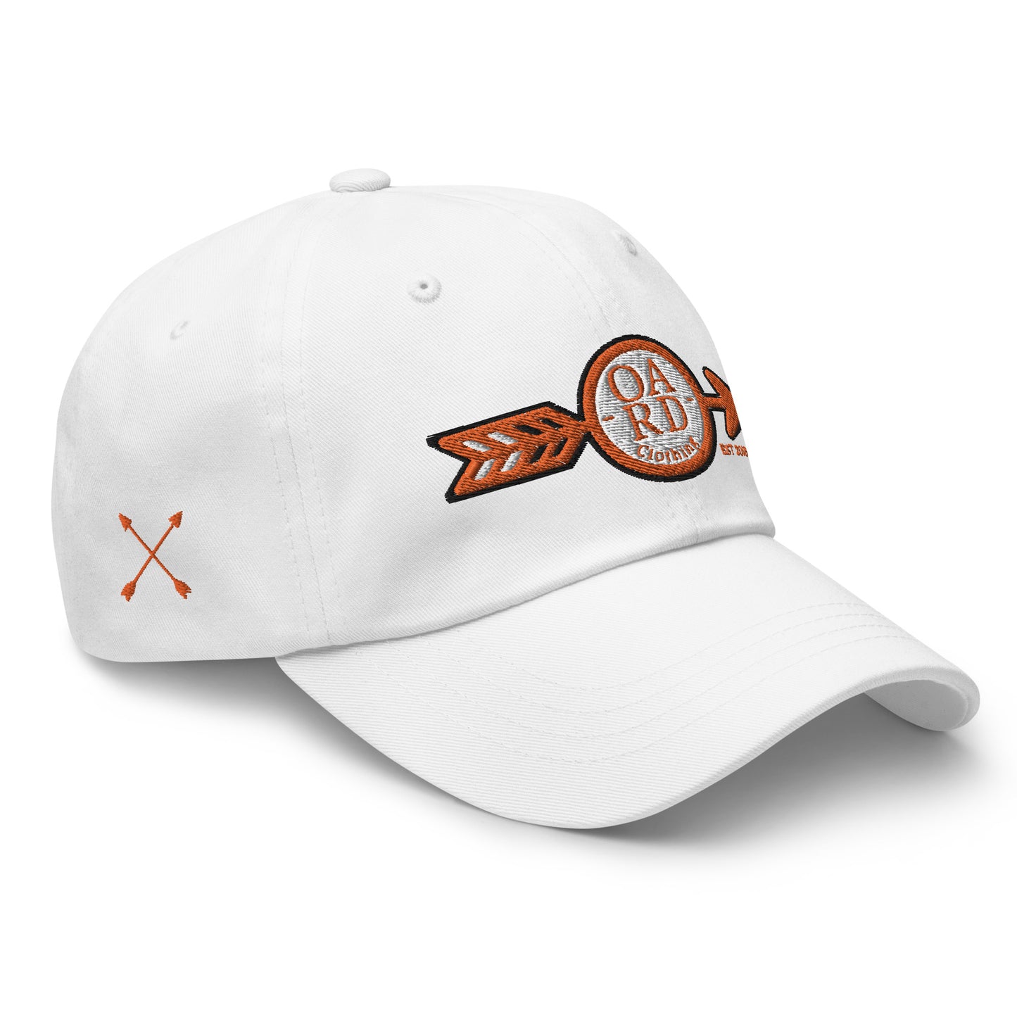 O.A.R.D. Premium dad hat Orange/Black/White