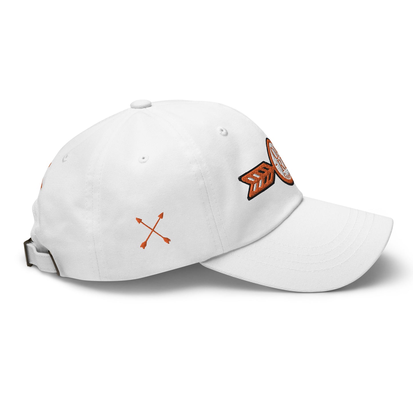 O.A.R.D. Premium dad hat Orange/Black/White