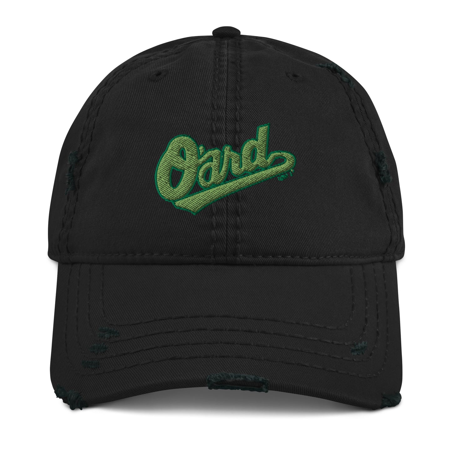 Distressed Dad Hat Green